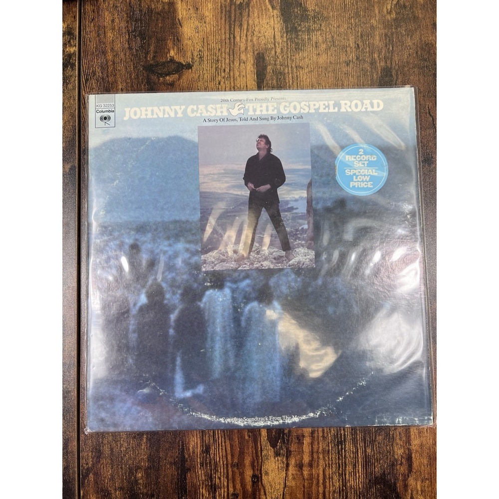 Johnny Cash & The Gospel Road DOUBLE VINYL LP ALBUM 1973 COLUMBIA RECORDS